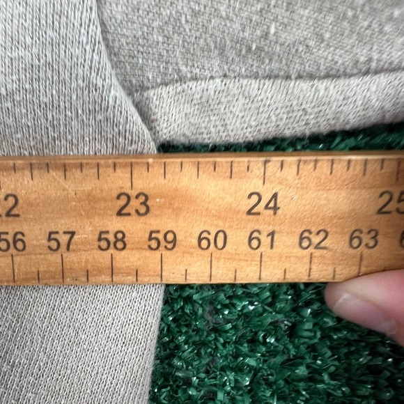 Vintage Jerzees Crewneck Sweatshirt Mens XL Beige Brown USA 50/50 Blank 90s - Picture 4 of 9